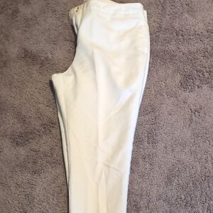 Chico's White Crop Pants